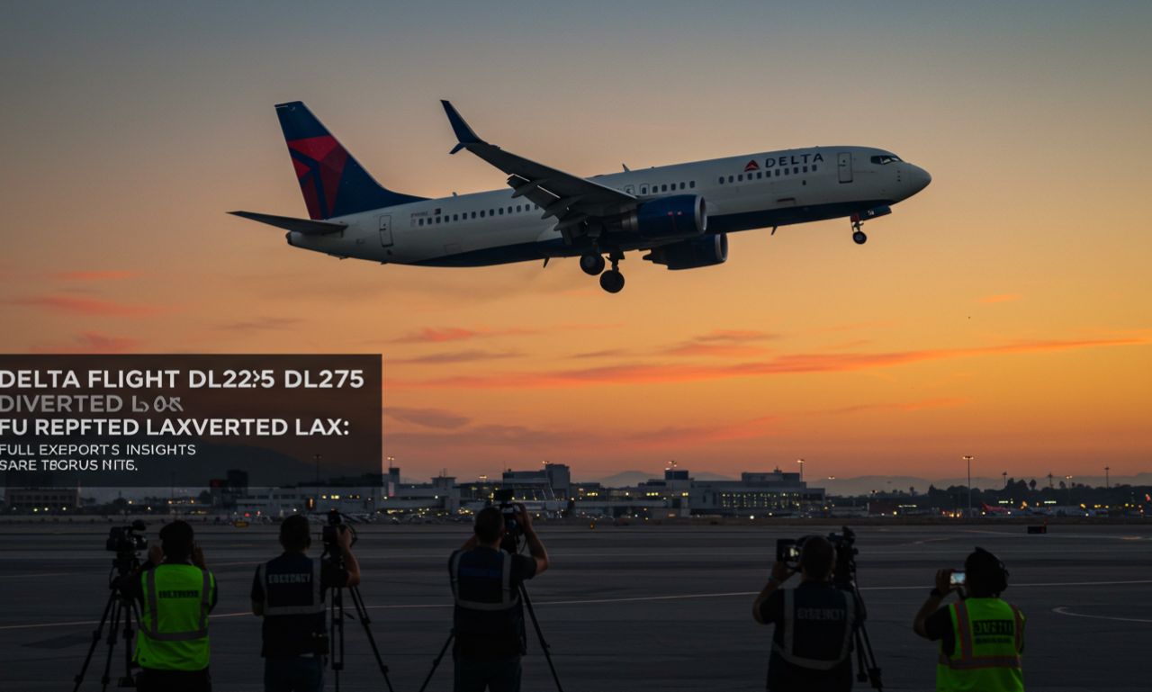 Delta Flight DL275 Diverted LAX